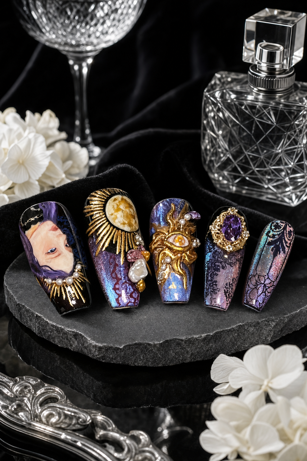 Celestial Alchemy & The Mystic Gaze | LUMlix Haute Nail