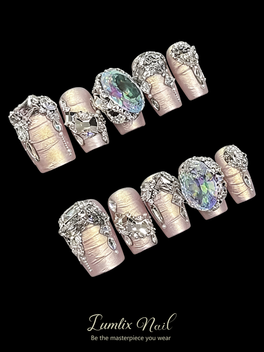 Aurora Filigree | LUMlix Haute Nail