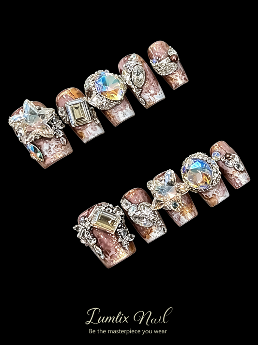 Amber Renaissance | LUMlix Haute Nail