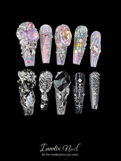 Luminous Phantom Bloom | LUMlix Haute Nail