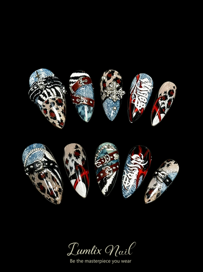 Urban Rebel's Anthem | LUMlix Haute Nail