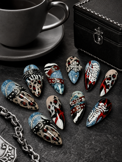 Urban Rebel's Anthem | LUMlix Haute Nail