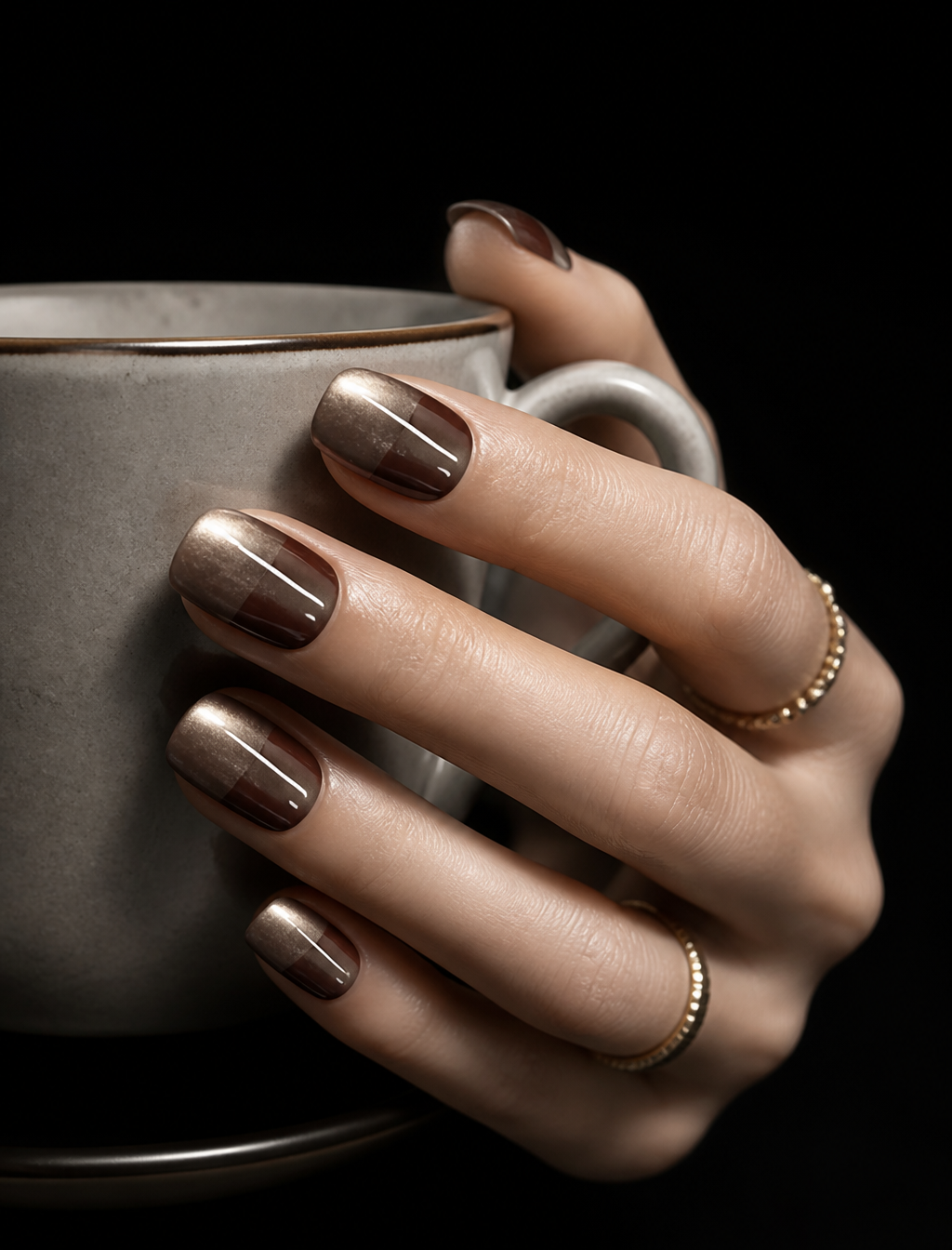 Velvet Noir’s Silent Echo | LUMlix Haute Nail