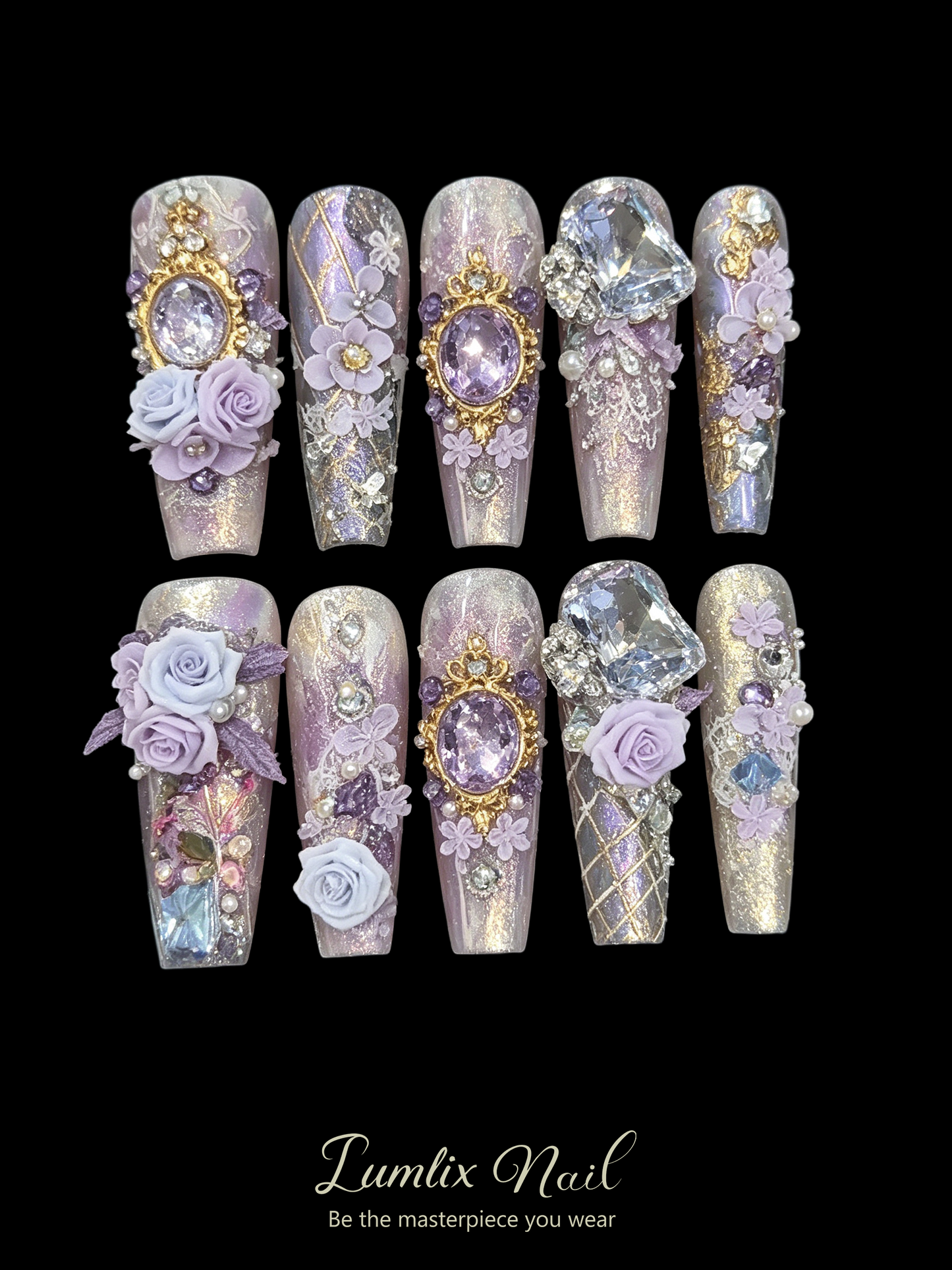 Violet Reverie | LUMlix Haute Nail
