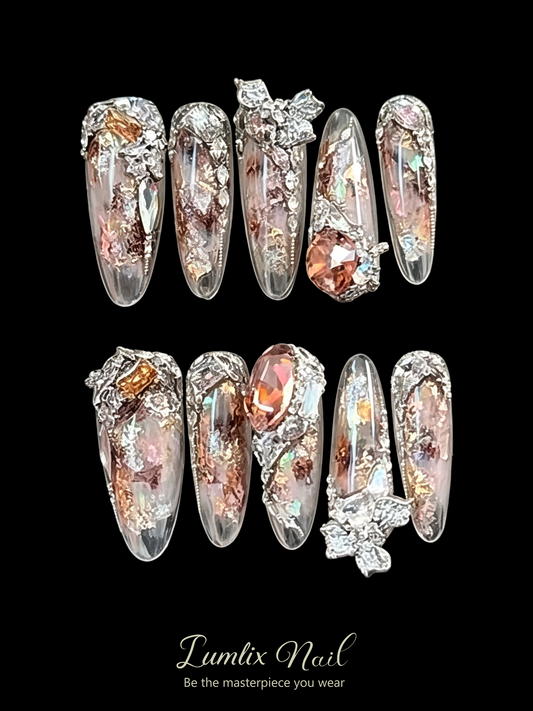 Frozen Aurora | LUMlix Haute Nail