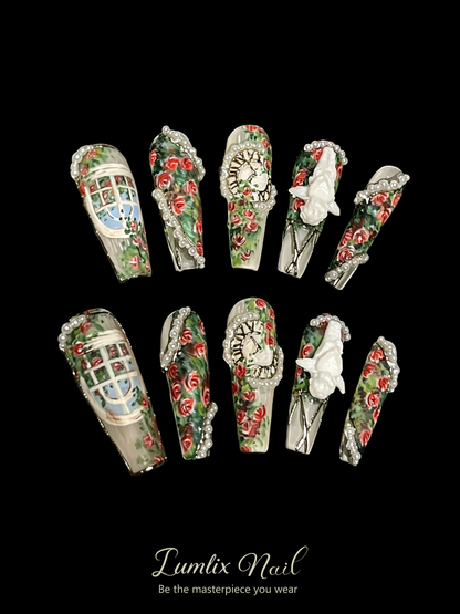 Secret Garden of Versailles | LUMlix Haute Nail