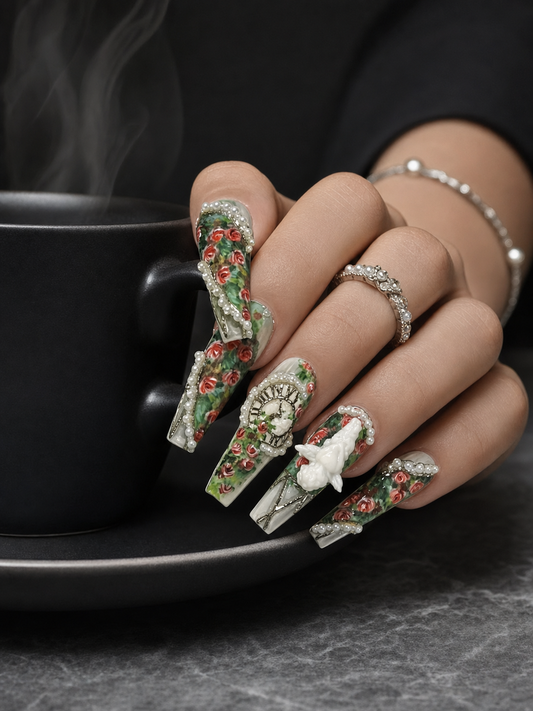 Secret Garden of Versailles | LUMlix Haute Nail