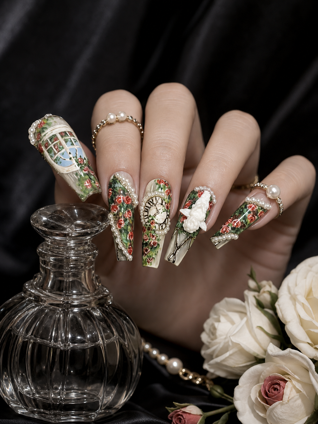 Secret Garden of Versailles | LUMlix Haute Nail