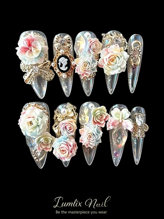 Baroque Reverie | LUMlix Haute Nail
