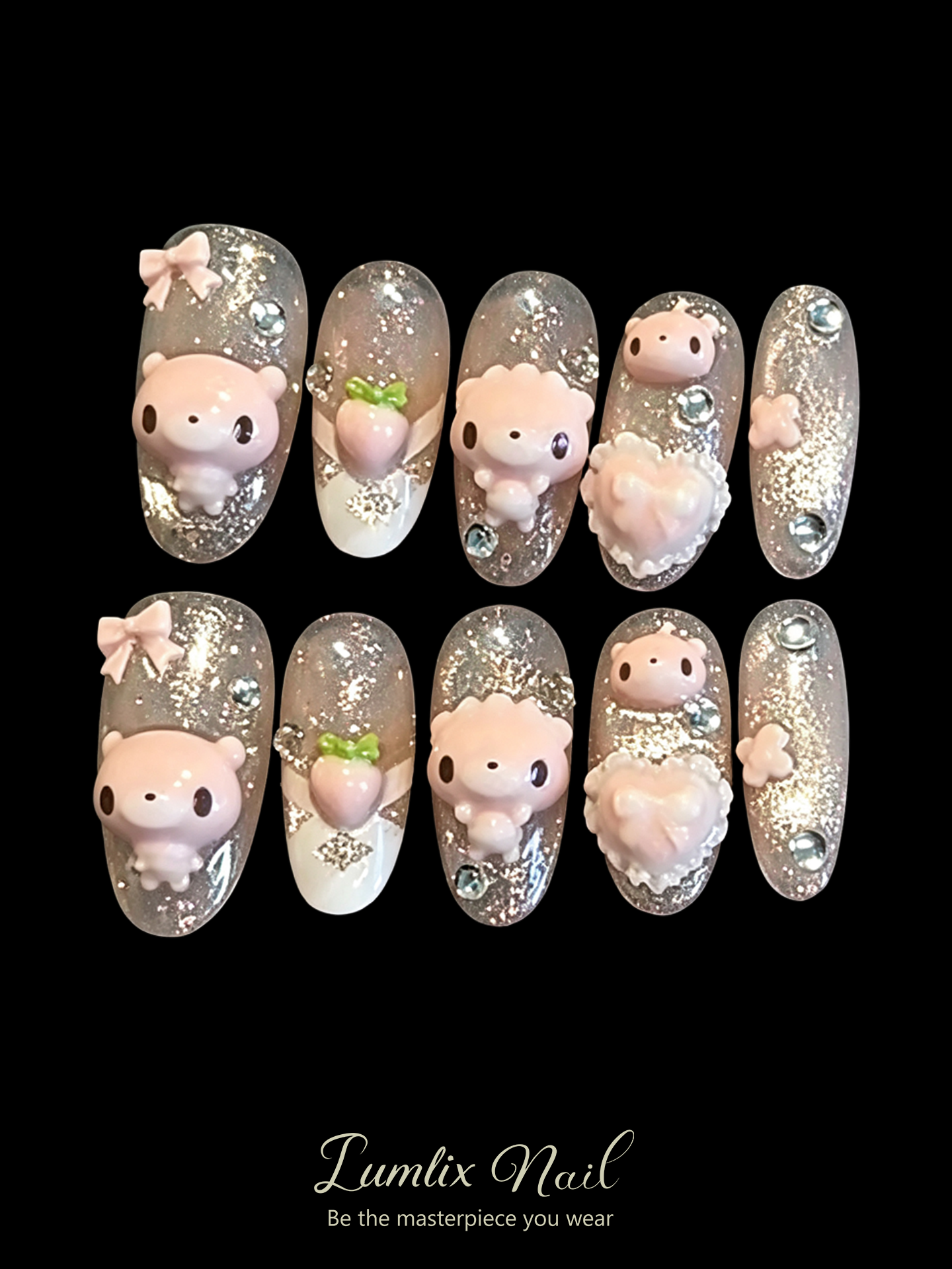 Stardust Sweetheart | LUMlix Haute Nail
