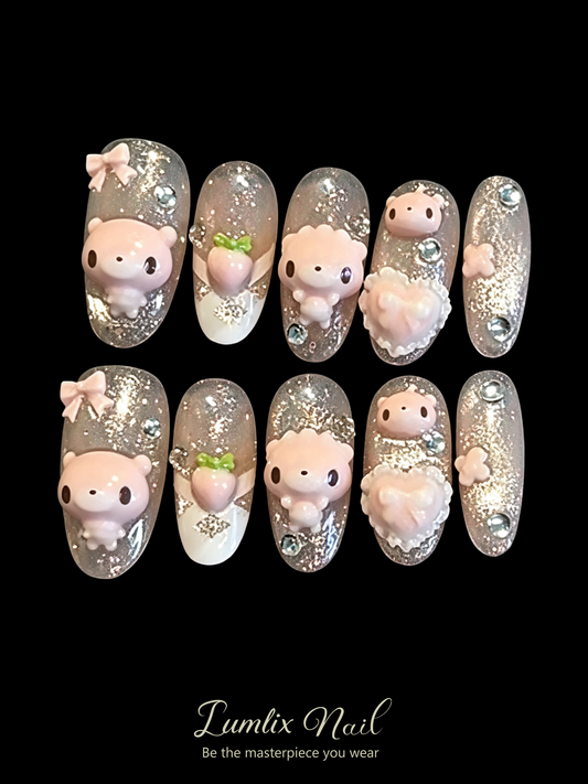 Stardust Sweetheart | LUMlix Haute Nail