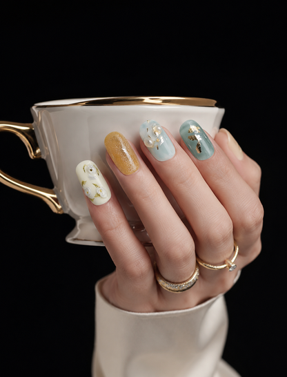 Jade Bloom Breeze  | LUMlix Haute Nail