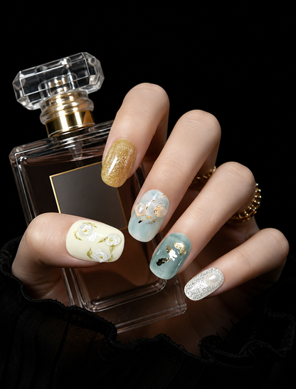 Jade Bloom Breeze  | LUMlix Haute Nail