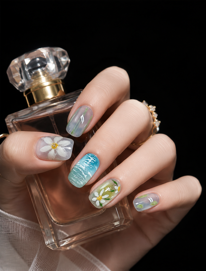 Chloris’s Breath of Spring | LUMlix Haute Nail
