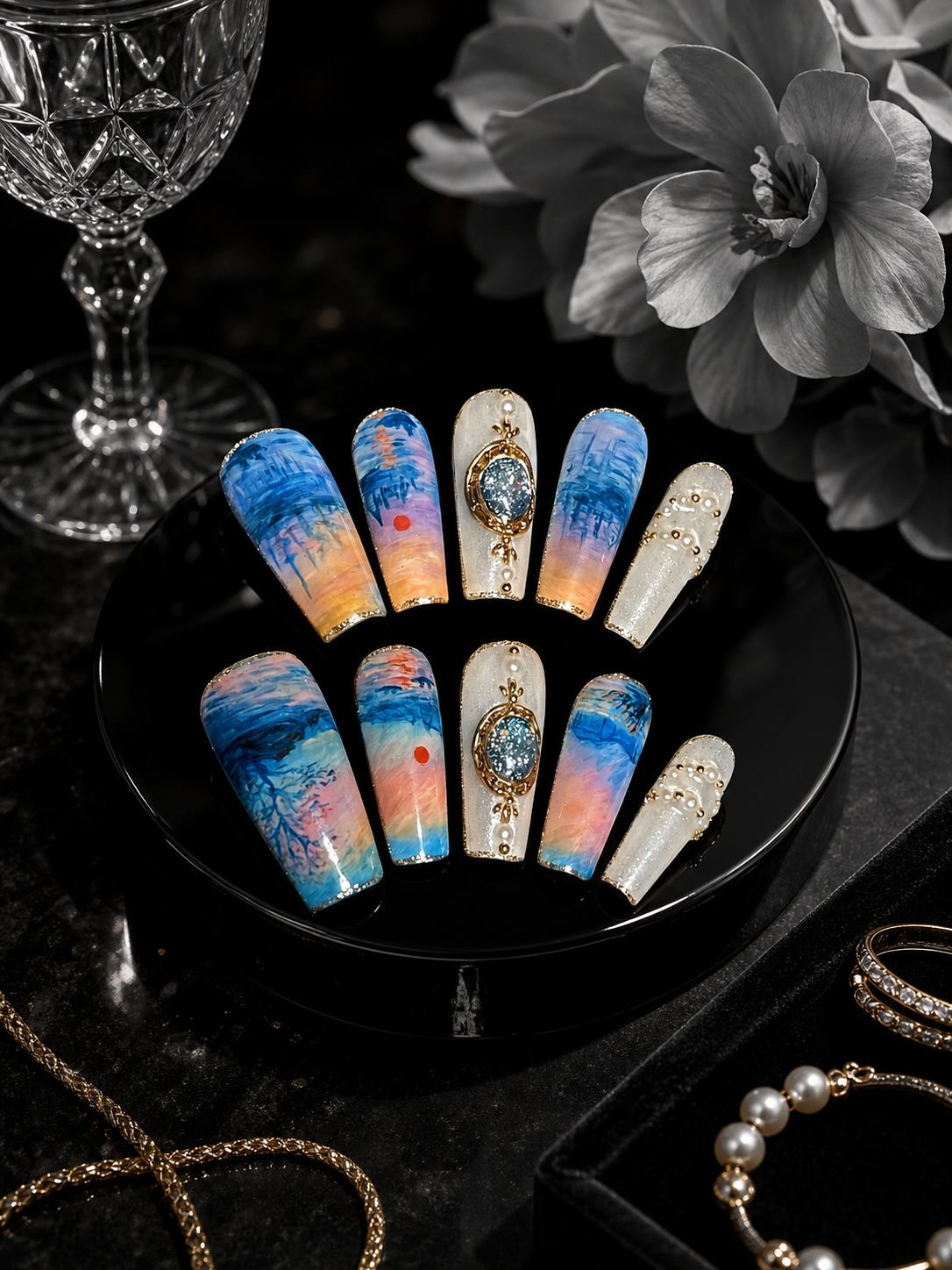 Celestial Twilight Reverie | LUMlix Haute Nail