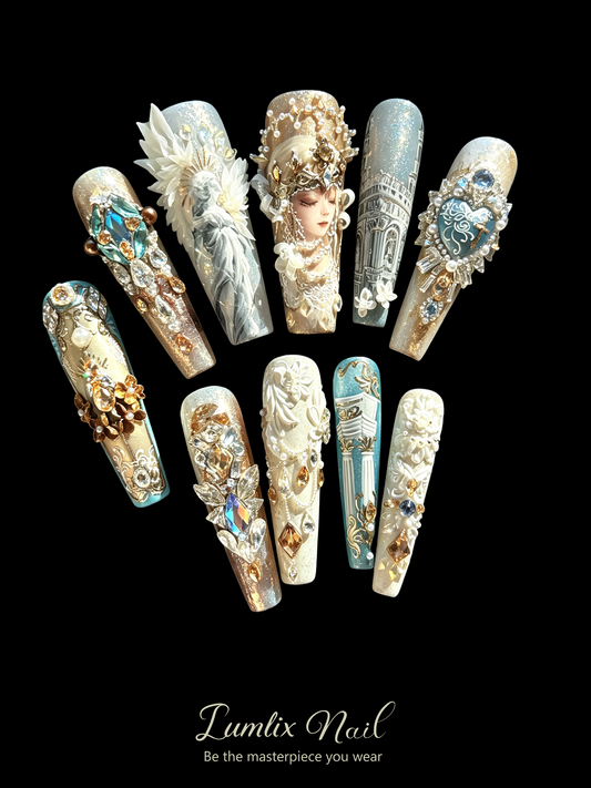 Celestial Empress's Coronation | LUMlix Haute Nail