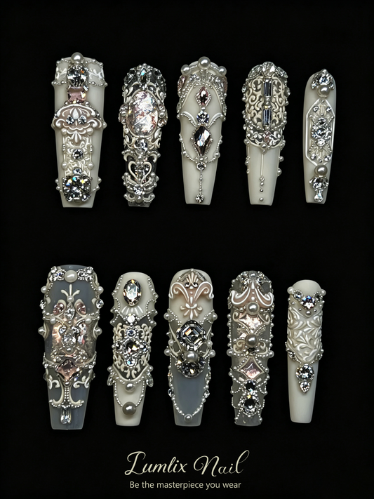 Luminous Baroque | LUMlix Haute Nail