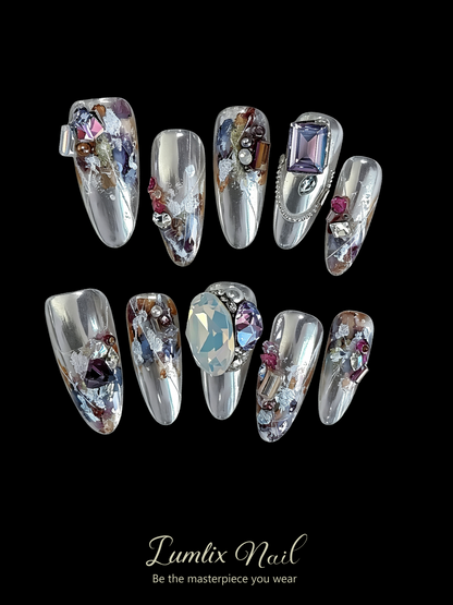 Sovereign's Chrome Dynasty | LUMlix Haute Nail