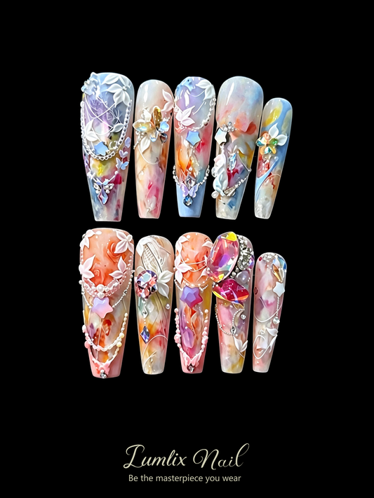 Chromatic Prism Reverie | LUMlix Haute Nail