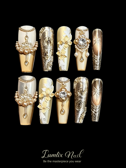 Gilded Dynasty | LUMlix Haute Nail