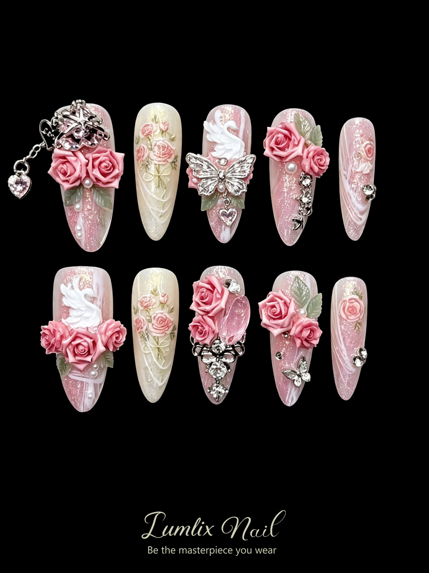 Roseate Reverie | LUMlix Haute Nail