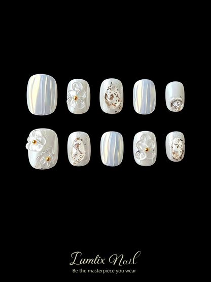 Luminous Petal Sonata| LUMlix Haute Nail