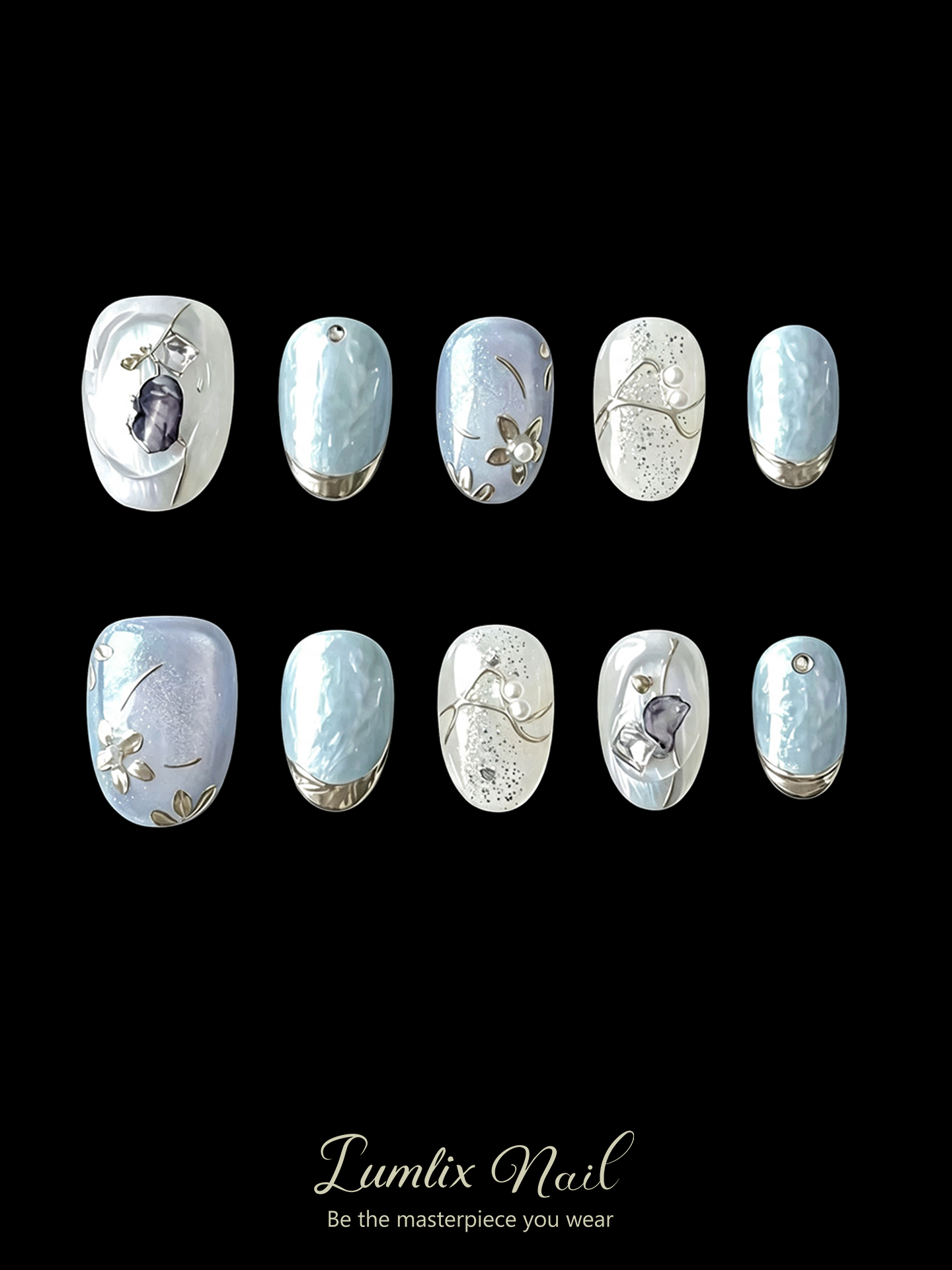 Frostbloom Muse | LUMlix Haute Nail