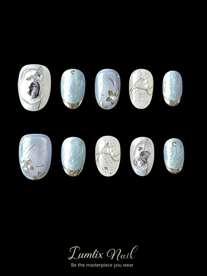 Frostbloom Muse | LUMlix Haute Nail