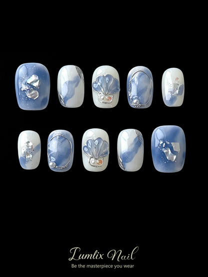 Azure Whisper | LUMlix Haute Nail