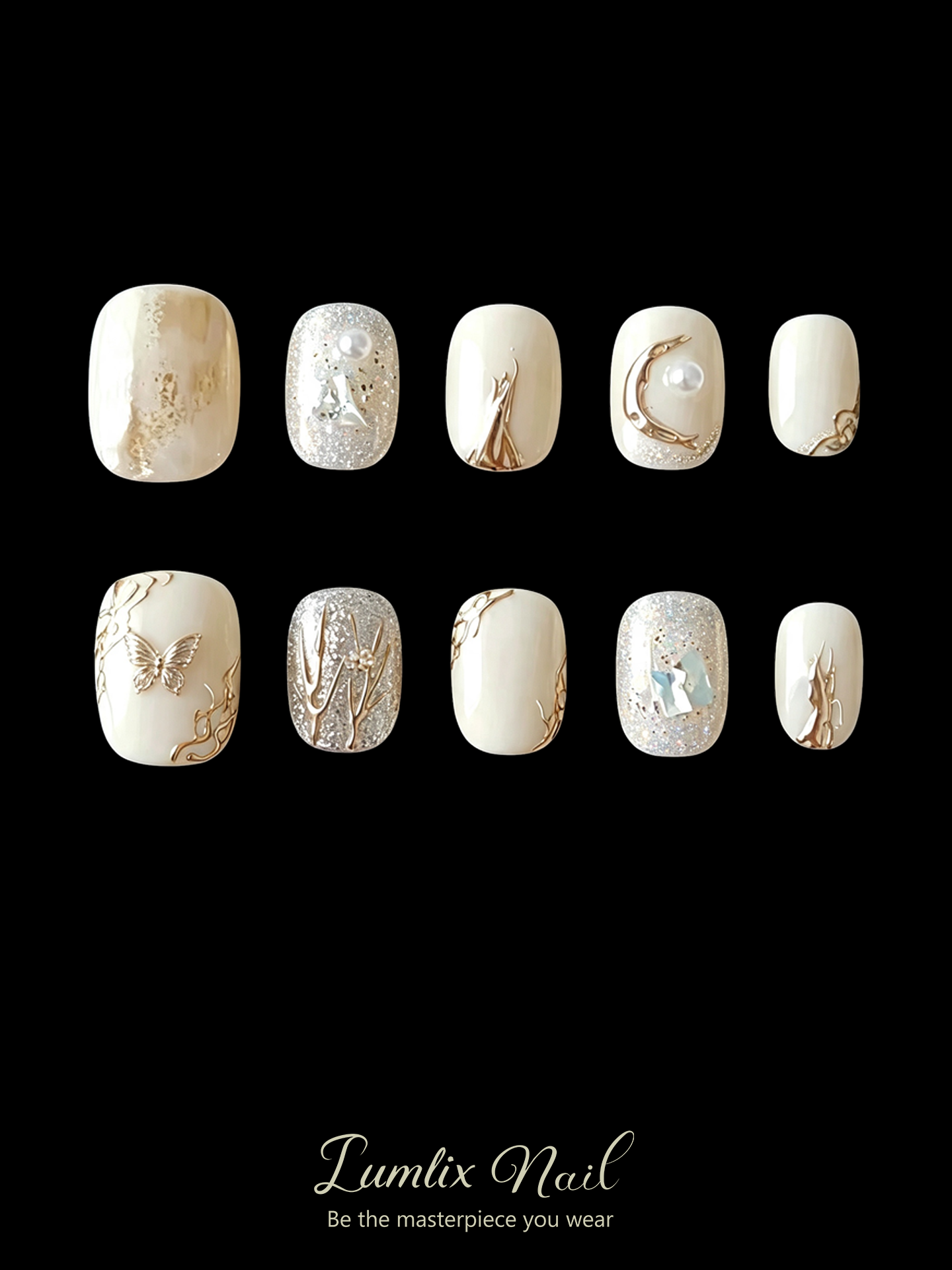 Ivory Whisper | LUMlix Haute Nail