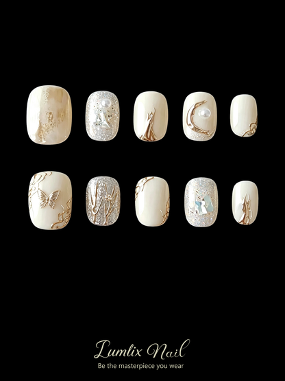 Ivory Whisper | LUMlix Haute Nail