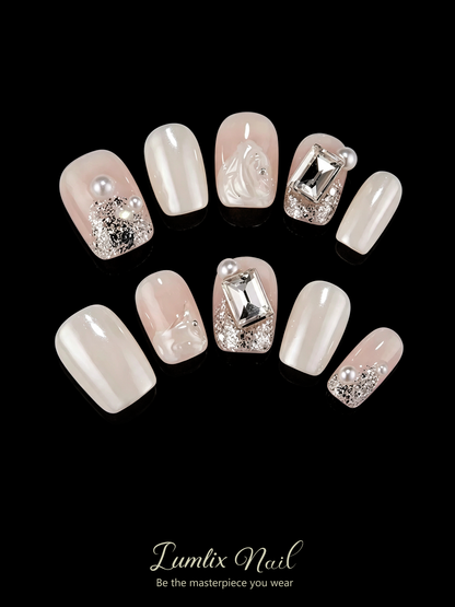 Diamond Cascade| LUMlix Haute Nail