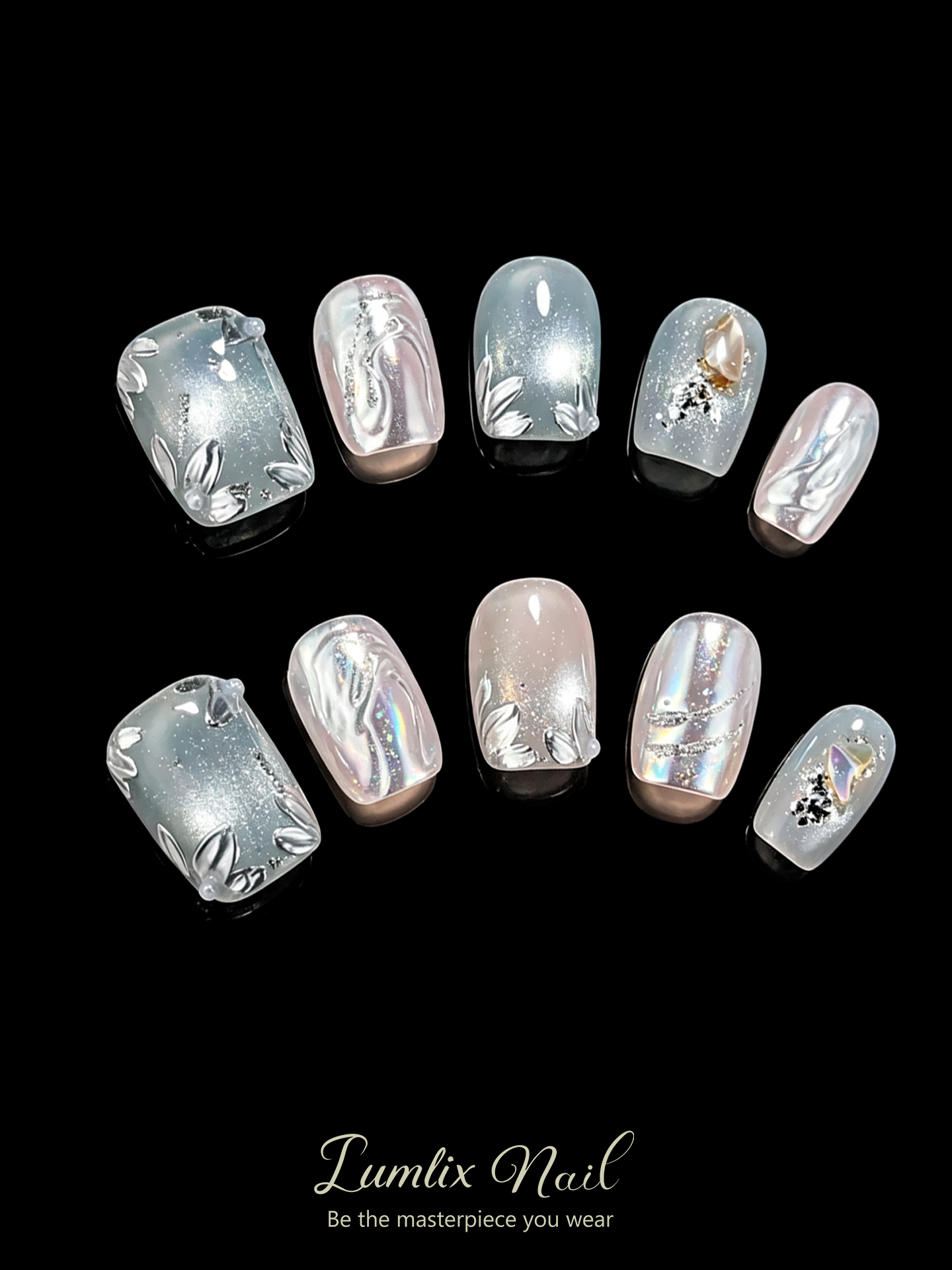 Ethereal Frost Muse  | LUMlix Haute Nail