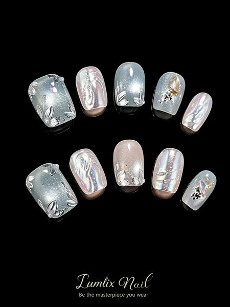 Ethereal Frost Muse  | LUMlix Haute Nail