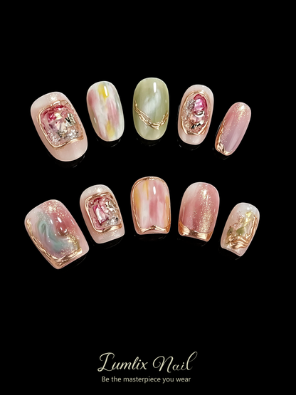 Aurora's Alchemy Garden | LUMlix Haute Nail