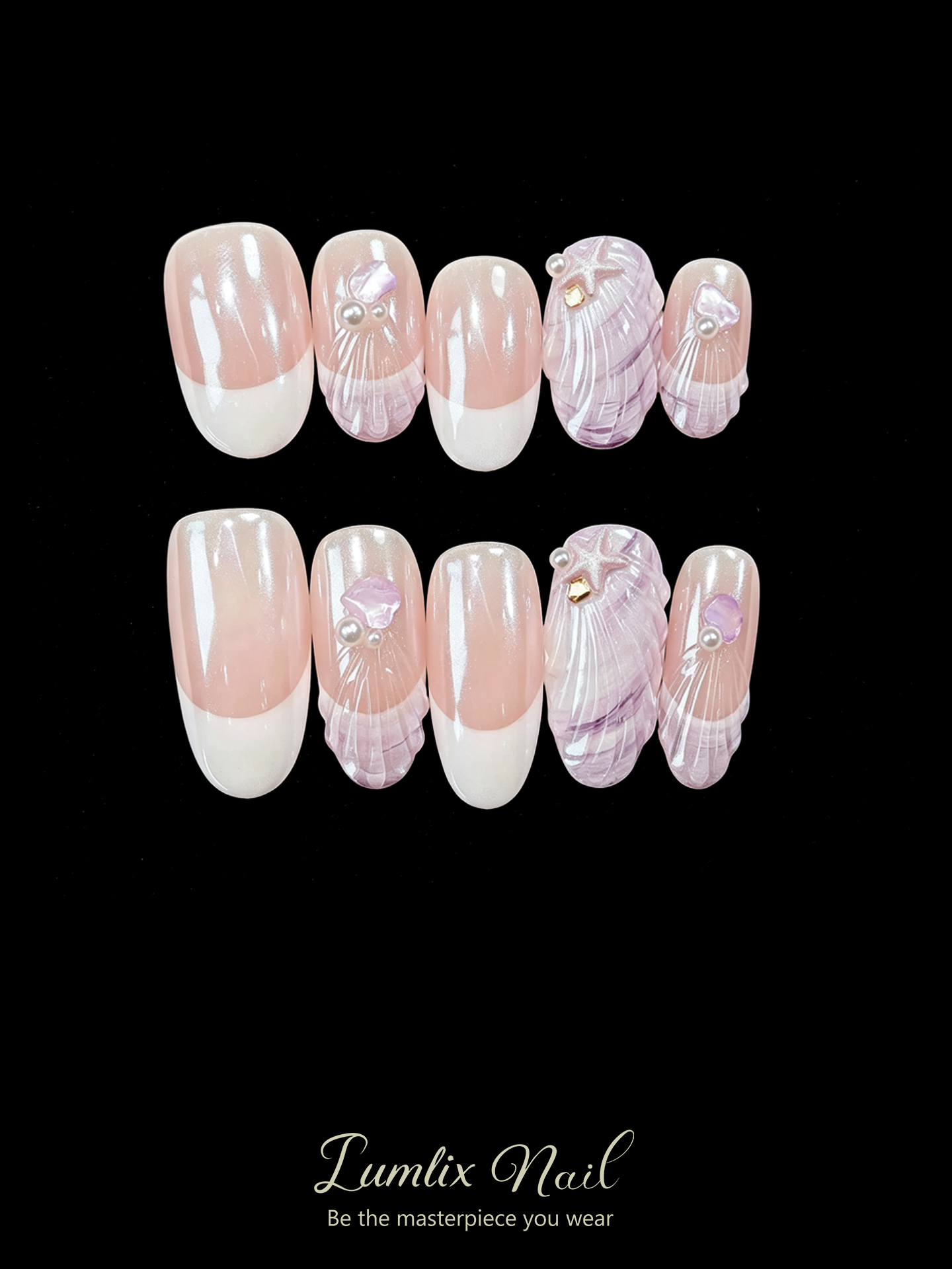 Galatea's Pearl Awakening | LUMlix Haute Nail