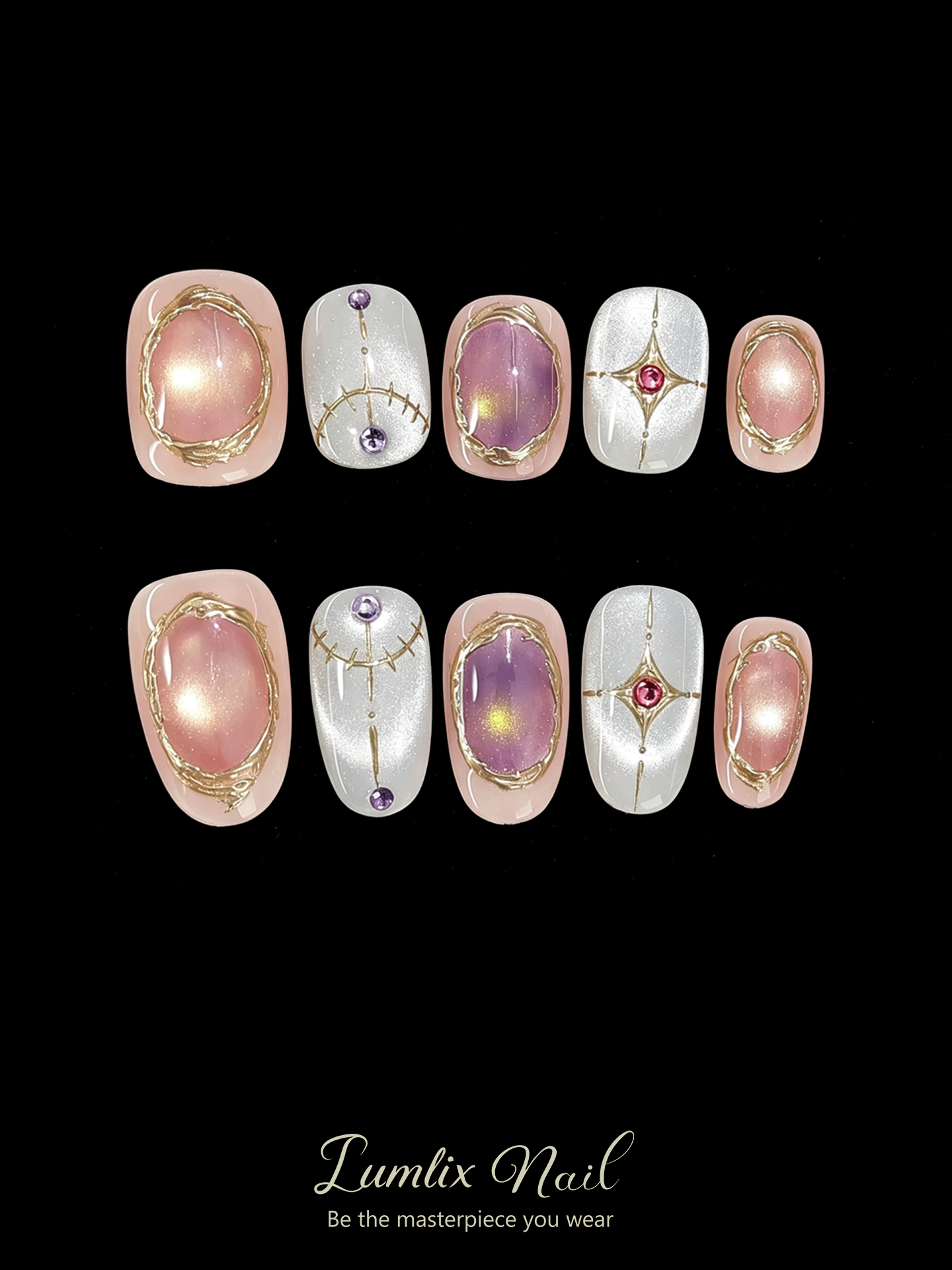 Selene’s Ethereal Codex | LUMlix Haute Nail