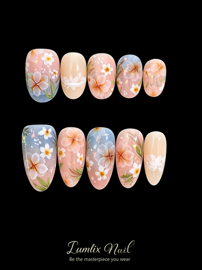 Ethereal Bloom | LUMlix Haute Nail