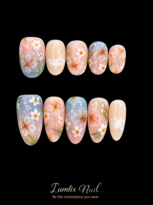 Ethereal Bloom | LUMlix Haute Nail