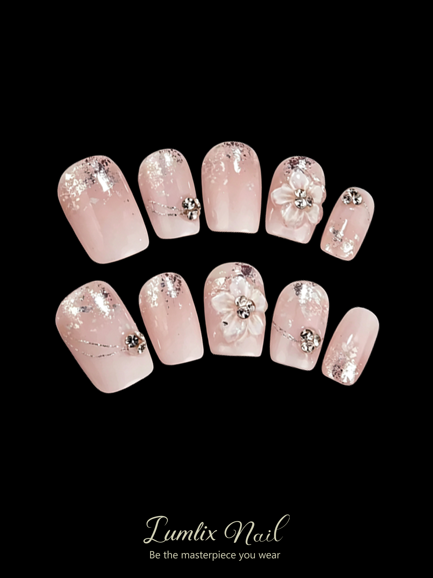 Seraphina’s Blush Reverie | LUMlix Haute Nail