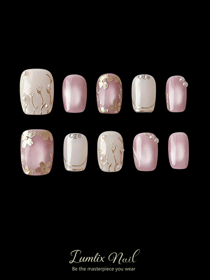 Aphrodite’s Gilded Garden | LUMlix Haute Nail