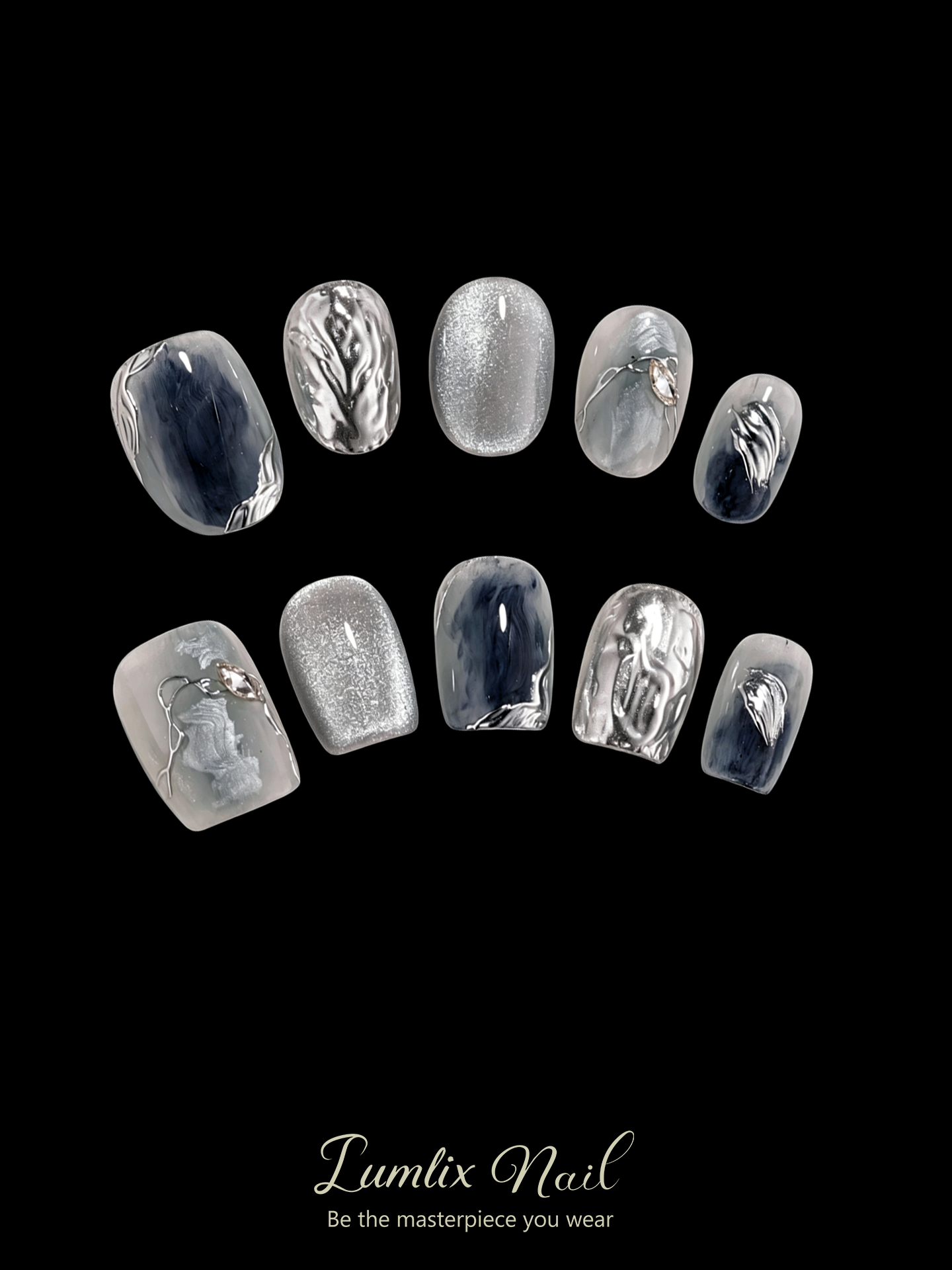 Selene's Liquid Moon | LUMlix Haute Nail