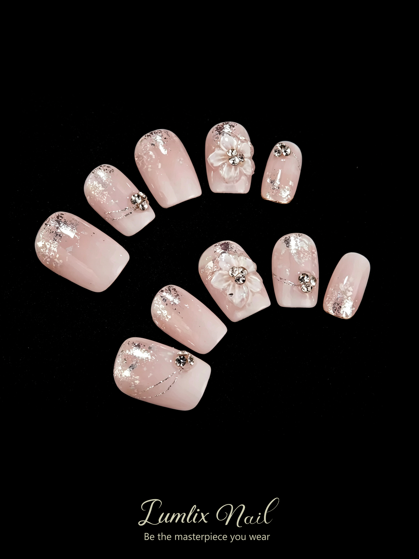 Seraphina’s Blush Reverie | LUMlix Haute Nail