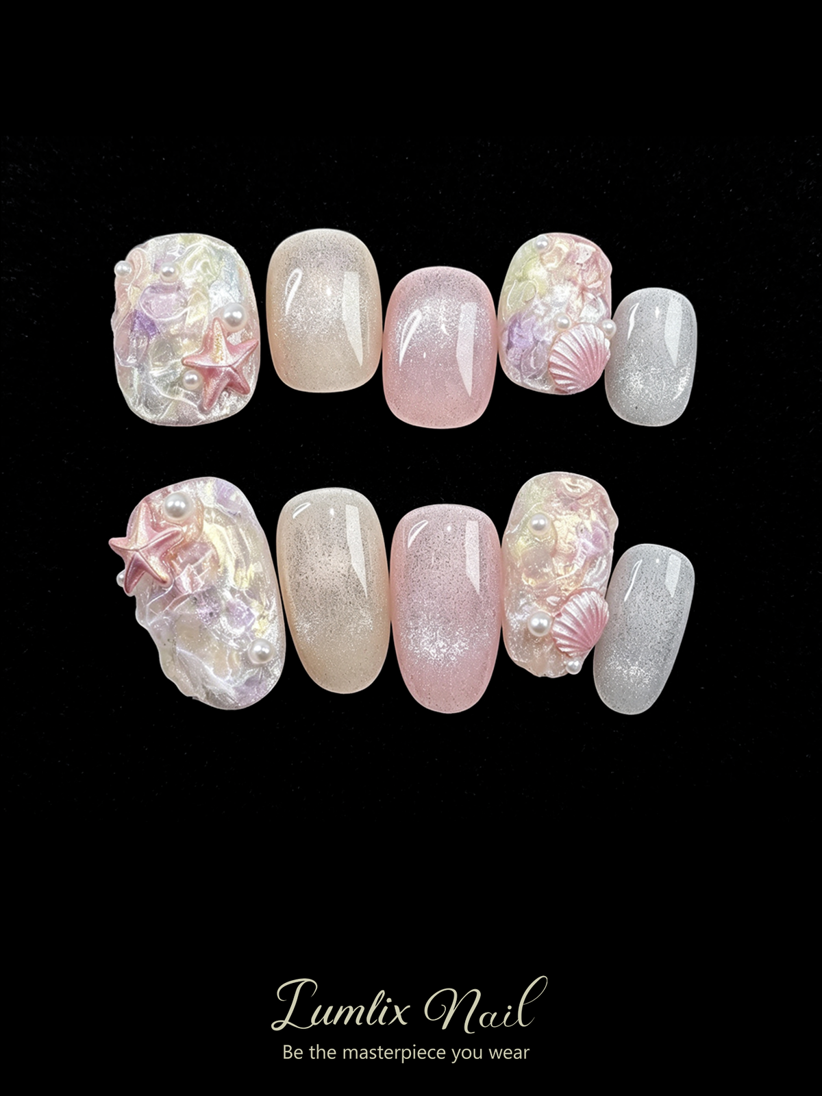 Galatea's Pearl Whisper | LUMlix Haute Nail