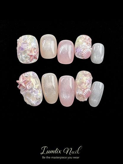 Galatea's Pearl Whisper | LUMlix Haute Nail