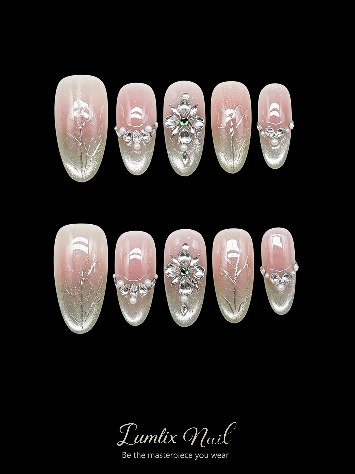 Flora’s Ethereal Reverie  | LUMlix Haute Nail