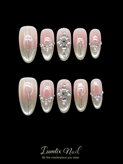 Flora’s Ethereal Reverie  | LUMlix Haute Nail