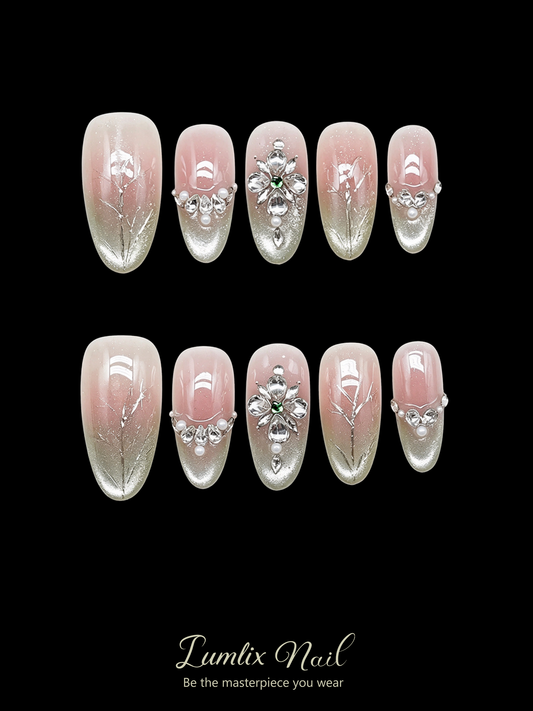 Flora’s Ethereal Reverie  | LUMlix Haute Nail