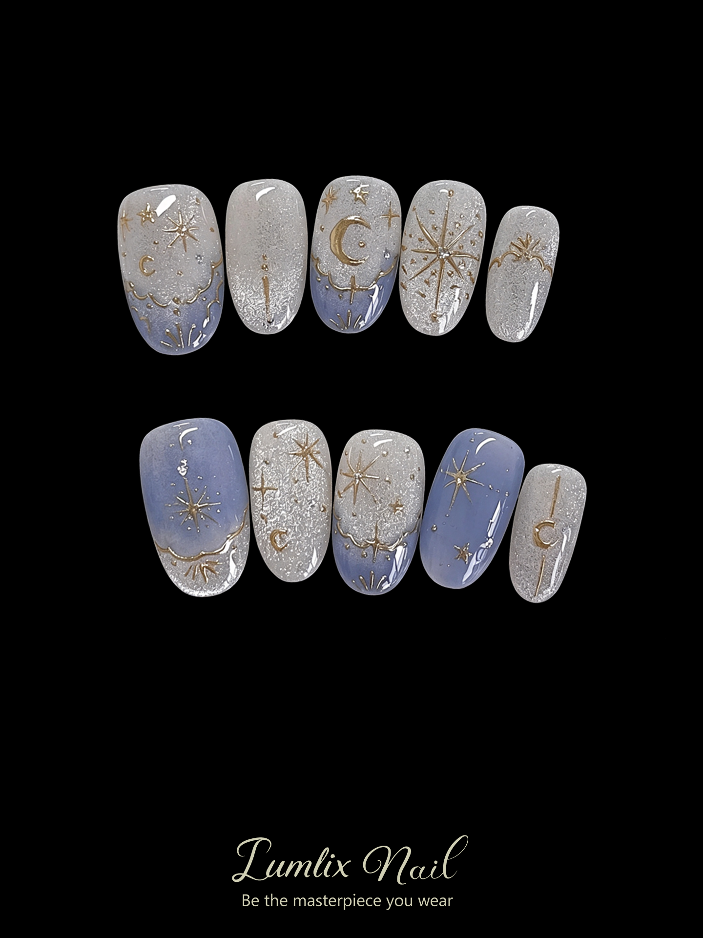 Astra’s Celestial Veil | LUMlix Haute Nail