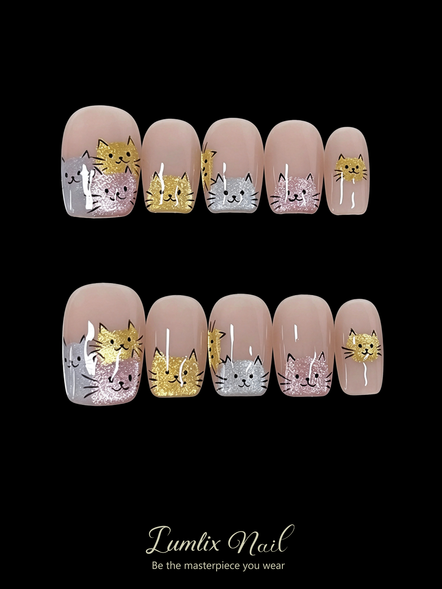 Pastel Kitten Pile | LUMlix Haute Nai